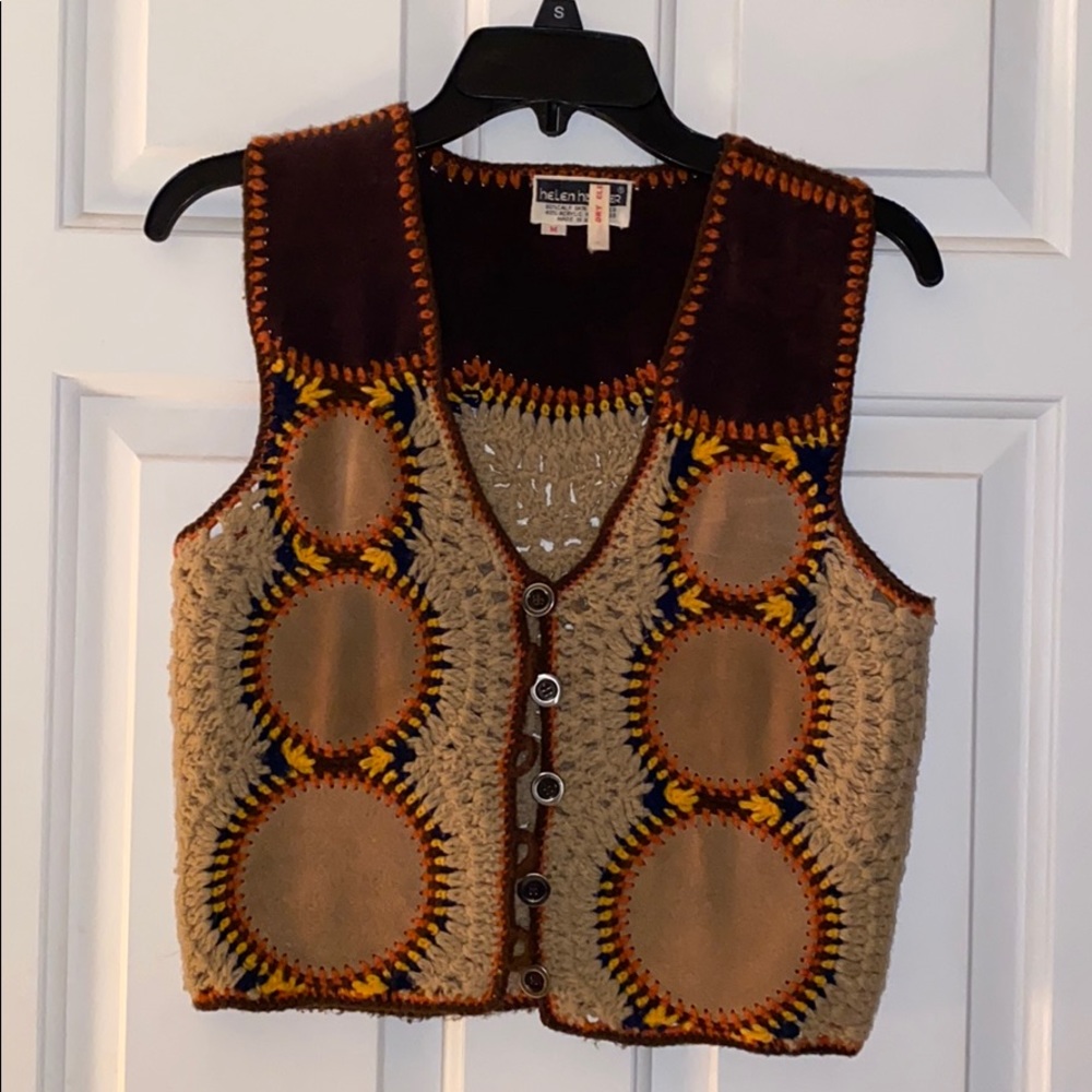 VINTAGE hippy vest